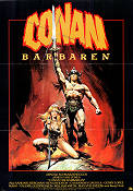Conan barbaren 1982 poster Arnold Schwarzenegger James Earl Jones Max von Sydow John Milius Hitta mer: Conan