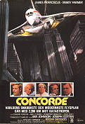 Concorde 1979 poster James Franciscus Mimsy Farmer Roger Deodato Flyg