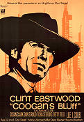 Coogan´s Bluff 1968 poster Clint Eastwood Lee J Cobb Susan Clark Don Siegel