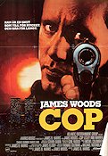 Cop 1988 poster James Woods Lesley Ann Warren James B Harris Vapen Poliser