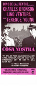 Cosa Nostra 1972 poster Charles Bronson Terence Young