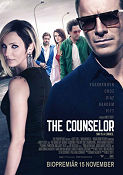 The Counselor 2013 poster Michael Fassbender Cameron Diaz Javier Bardem Penelope Cruz Ridley Scott