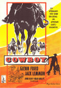 Cowboy 1958 poster Glenn Ford
