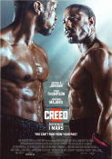 Creed 2023 poster Tessa Thompson Jonathan Majors Wood Harris Michael B Jordan Boxning