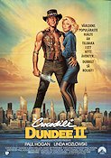 Crocodile Dundee 2 1988 poster Paul Hogan Linda Kozlowski John Meillon John Cornell