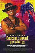Crocodile Dundee in Los Angeles 2001 poster Paul Hogan Linda Kozlowski Jere Burns Simon Wincer