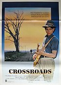 Crossroads 1986 poster Ralph Macchio Joe Seneca Jami Gertz Walter Hill Instrument