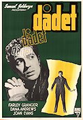 Dådet 1951 poster Farley Granger
