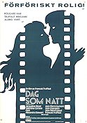 Dag som natt 1973 poster Jacqueline Bisset Francois Truffaut Konstaffischer