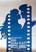 Dag som natt 1973 poster Jacqueline Bisset Francois Truffaut Konstaffischer