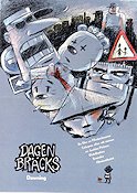Dagen bräcks 1985 poster Text: Joakim Pirinen Animerat