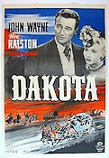 Dakota 1947 poster John Wayne Vera Ralston