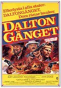 Daltongänget 1980 poster Burt Lancaster Rod Steiger John Savage Lamont Johnson Vapen