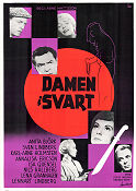 Damen i svart 1958 poster Anita Björk Annalisa Ericson Nils Hallberg Arne Mattsson Hitta mer: Hillman Filmbolag: Sandrews