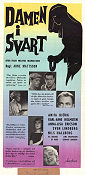 Damen i svart 1958 poster Anita Björk Annalisa Ericson Nils Hallberg Arne Mattsson Hitta mer: Hillman Filmbolag: Sandrews