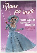 Dans på rosor 1954 poster Sickan Carlsson Karl-Arne Holmsten