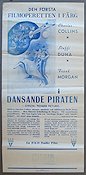 Dansande piraten 1936 poster Charles Collins Steffi Duna Musikaler