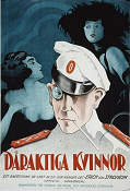 Dåraktiga kvinnor 1922 poster Rudolph Christians Erich von Stroheim Rökning