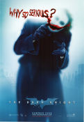 The Dark Knight 2008 affisch Christian Bale Michael Caine Heath Ledger Christopher Nolan Hitta mer: Batman Från serier