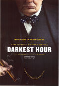 Darkest Hour 2017 poster Gary Oldman Kristin Scott Thomas Ben Mendelsohn Joe Wright