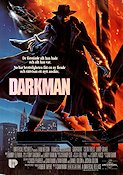 Darkman 1990 poster Liam Neeson Frances McDormand Colin Friels Sam Raimi Från serier