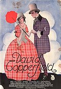 David Copperfield 1923 poster Margarete Schlegel Text: Charles Dickens Danmark