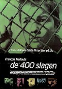 De 400 slagen 1959 poster Jean-Pierre Léaud Albert Rémy Claire Maurier Francois Truffaut Barn