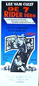 De 7 rider igen 1972 poster Lee Van Cleef Stefanie Powers Michael Callan George McCowan