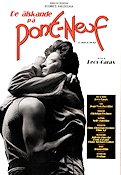 De älskande på Pont-Neuf 1991 poster Leos Carax