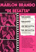 De besatta 1971 poster Marlon Brando Stephanie Beacham Michael Winner