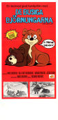 De busiga björnungarna 1970 poster Hal Smith Tony Benedict