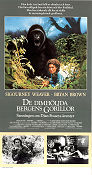 De dimhöljda bergens gorillor 1988 poster Sigourney Weaver Michael Apted