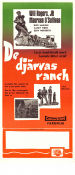 De djärvas revansch 1958 poster Will Rogers Jr Maureen O´Sullivan Rod McKuen Charles F Haas