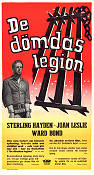 De dömdas legion 1952 poster Sterling Hayden Joan Leslie Ward Bond Charles Marquis Warren