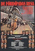 De fördömdas resa 1972 poster Faye Dunaway Orson Welles Max von Sydow Skepp och båtar Resor Hitta mer: Nazi