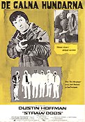 De galna hundarna 1972 poster Dustin Hoffman Susan George Sam Peckinpah Vapen