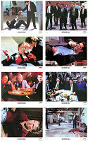 De hänsynslösa 1992 lobbykort Harvey Keitel Quentin Tarantino