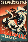 De laglösas stad 1931 poster Ken Maynard Tarzan Horse Phil Rosen