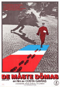De måste dömas 1975 poster Louis Seigner Roland Bertin Michael Lonsdale Costa-Gavras