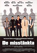 De misstänkta 1995 poster Stephen Baldwin Kevin Spacey Gabriel Byrne Benicio Del Toro Bryan Singer