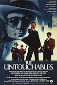 De omutbara 1987 poster Kevin Costner Sean Connery Robert De Niro Brian De Palma Maffia