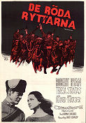 De röda ryttarna 1961 poster Robert Ryan John Dehner Burt Kennedy