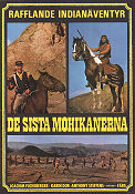 De sista Mohikanerna 1965 poster Anthony Steffen Harald Reinl Berg