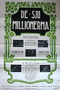 De sju millionerna 6 1917 poster Hitta mer: Silent movie