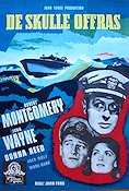 De skulle offras 1946 poster John Wayne Robert Montgomery John Ford Skepp och båtar