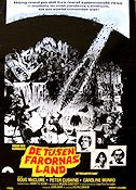 De tusen farornas land 1977 poster Peter Cushing Edgar Rice Burroughs