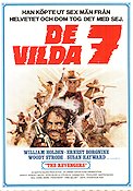 De vilda 7 1972 poster William Holden Ernest Borgnine Woody Strode Daniel Mann