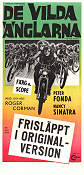 De vilda änglarna 1966 poster Peter Fonda Nancy Sinatra Bruce Dern Roger Corman Motorcyklar