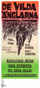 De vilda änglarna 1966 poster Peter Fonda Nancy Sinatra Bruce Dern Roger Corman Motorcyklar