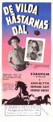 De vilda hästarnas dal 1949 poster Ann Blyth Howard Duff George Brent George Sherman Hästar